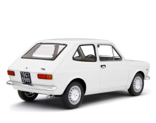 Fiat 127 1° Serie 1972 3 Porte Bianco Laudoracing 1:18 Resinemodell (Türen, Motorhaube... nicht zu öffnen!)